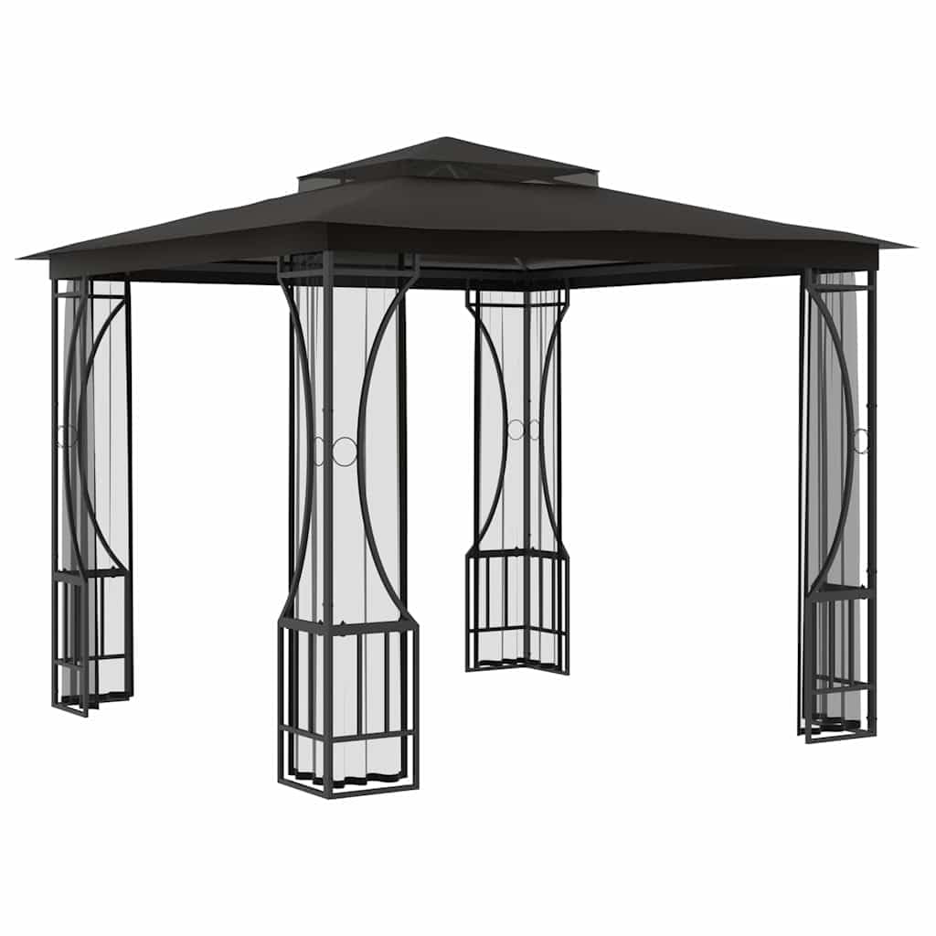 9.8'x9.8' Pop Up Outdoor Gazebo with Mosquito Netting I2982