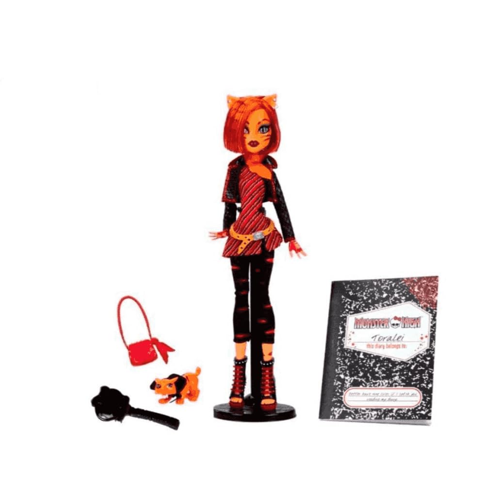Monster High Doll with Doll Stand, Diary, and Pet K494