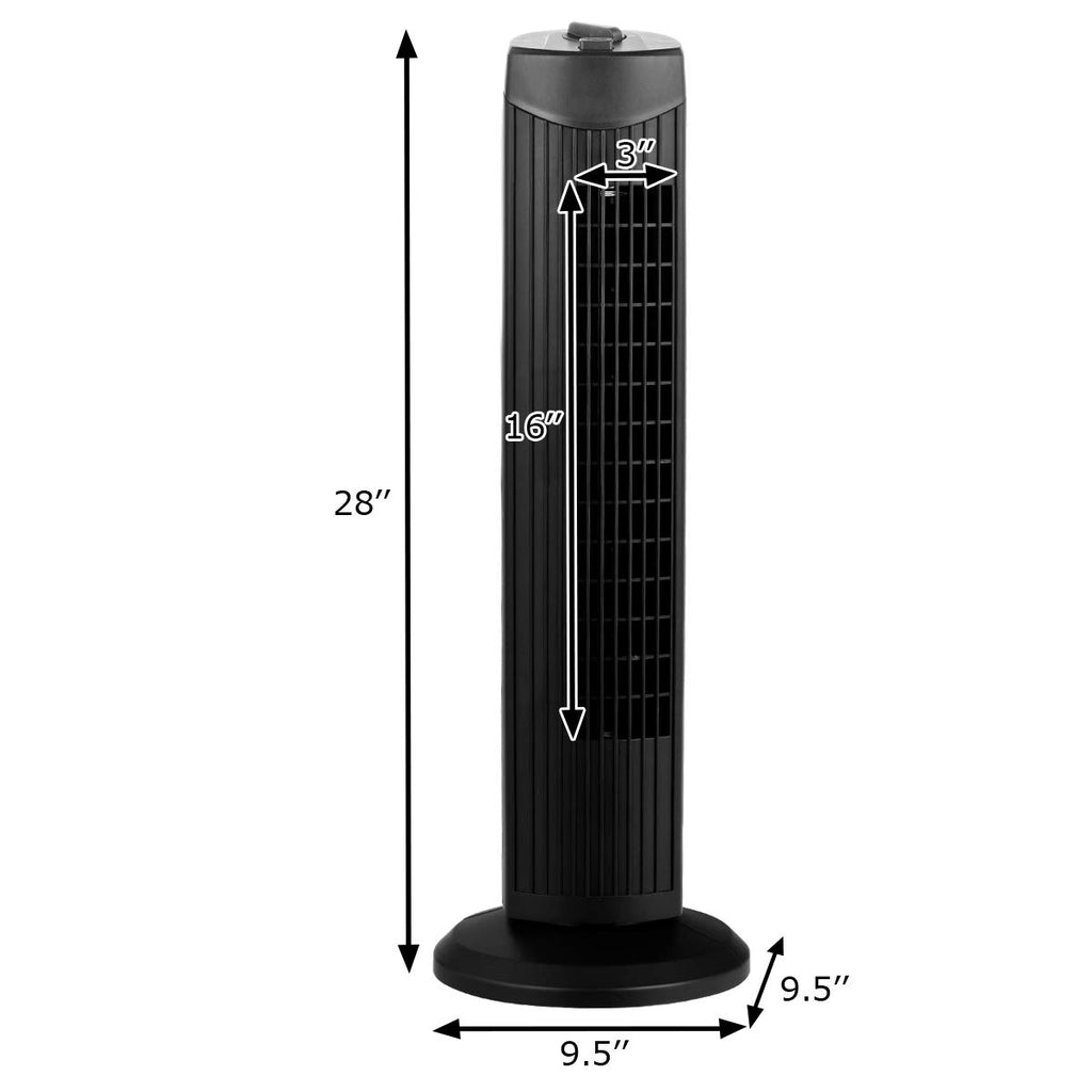 28-Inch Oscillating Tower Fan U2068