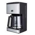 1.8L Stainless Steel Drip Coffee Machine Black N9691