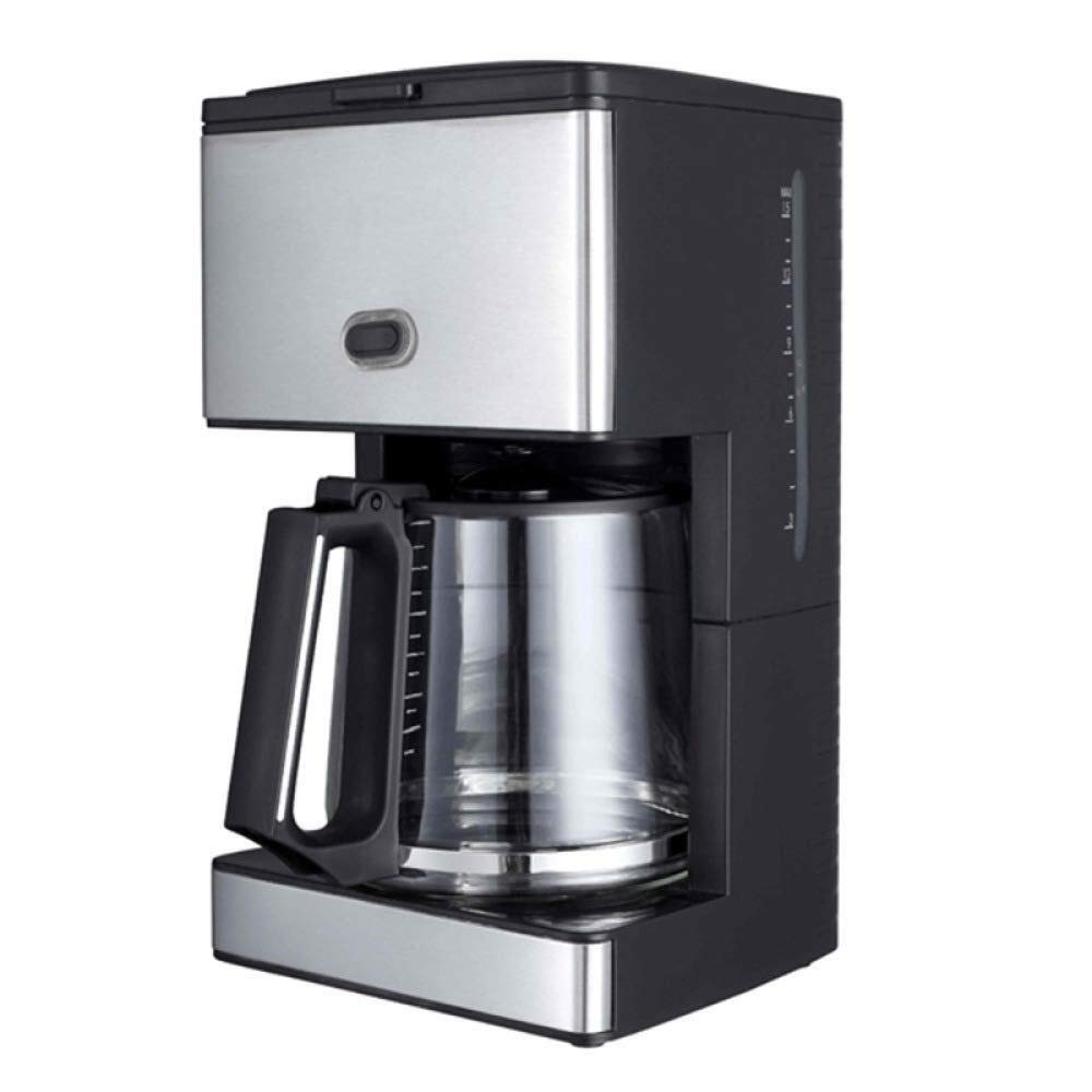 1.8L Stainless Steel Drip Coffee Machine Black N9691