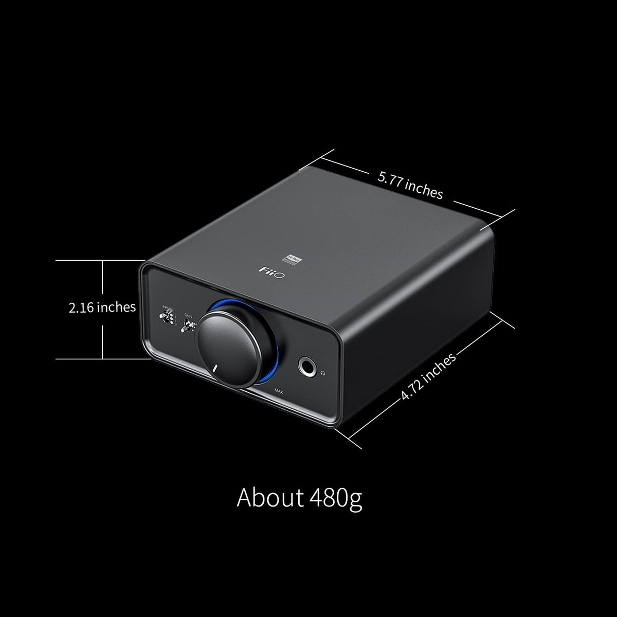 Portable Desktop Stereo Headphone Amplifier DAC L1577