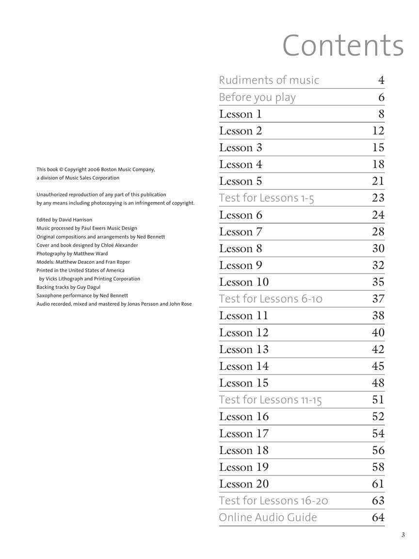 Alto Saxophone Book 1 A197