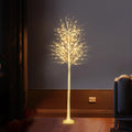 8FT Lighted Birch Tree with 150 LED Lights P583