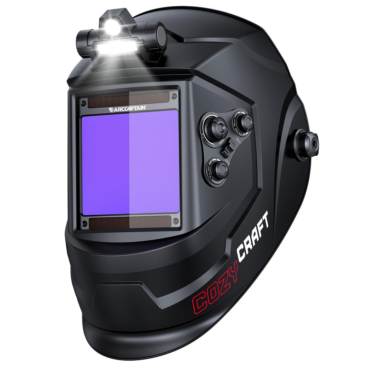 Auto Darkening Welding Helmet Large View T38030