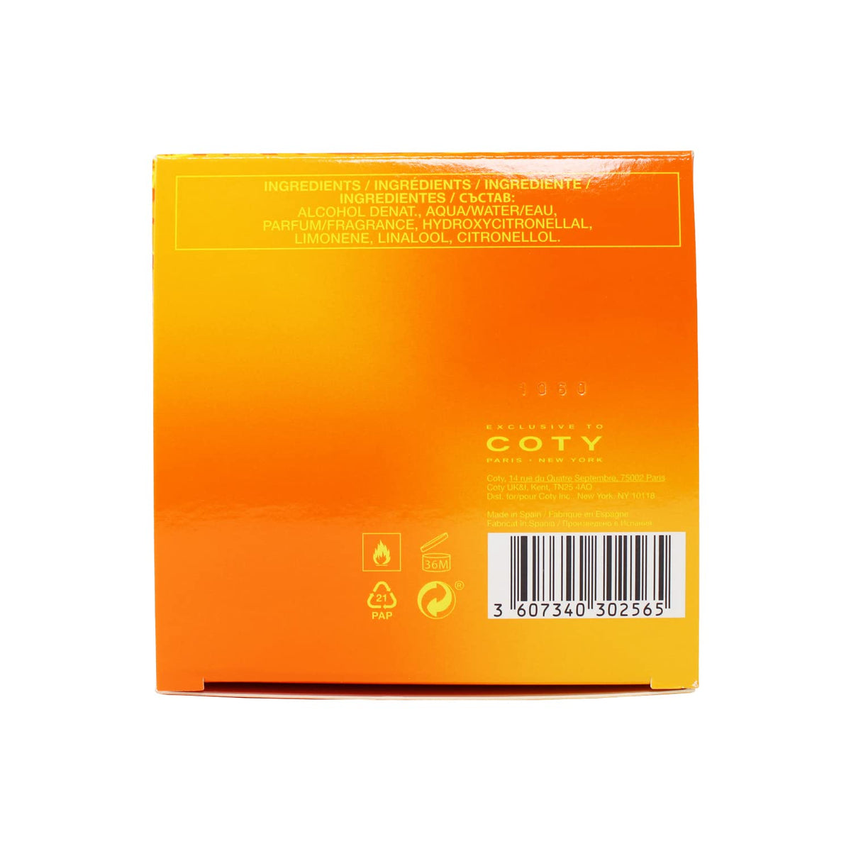 Eau De Toilette Spray 3.4 oz T632