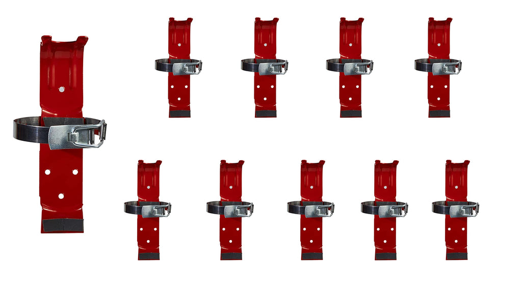 10 Pack 2.5 lb Fire Extinguisher Bracket N322