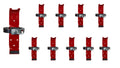 10 Pack 2.5 lb Fire Extinguisher Bracket N322