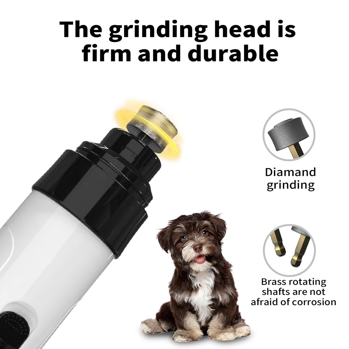 Dog Nail Grinder Rechargeable USB Charging J100