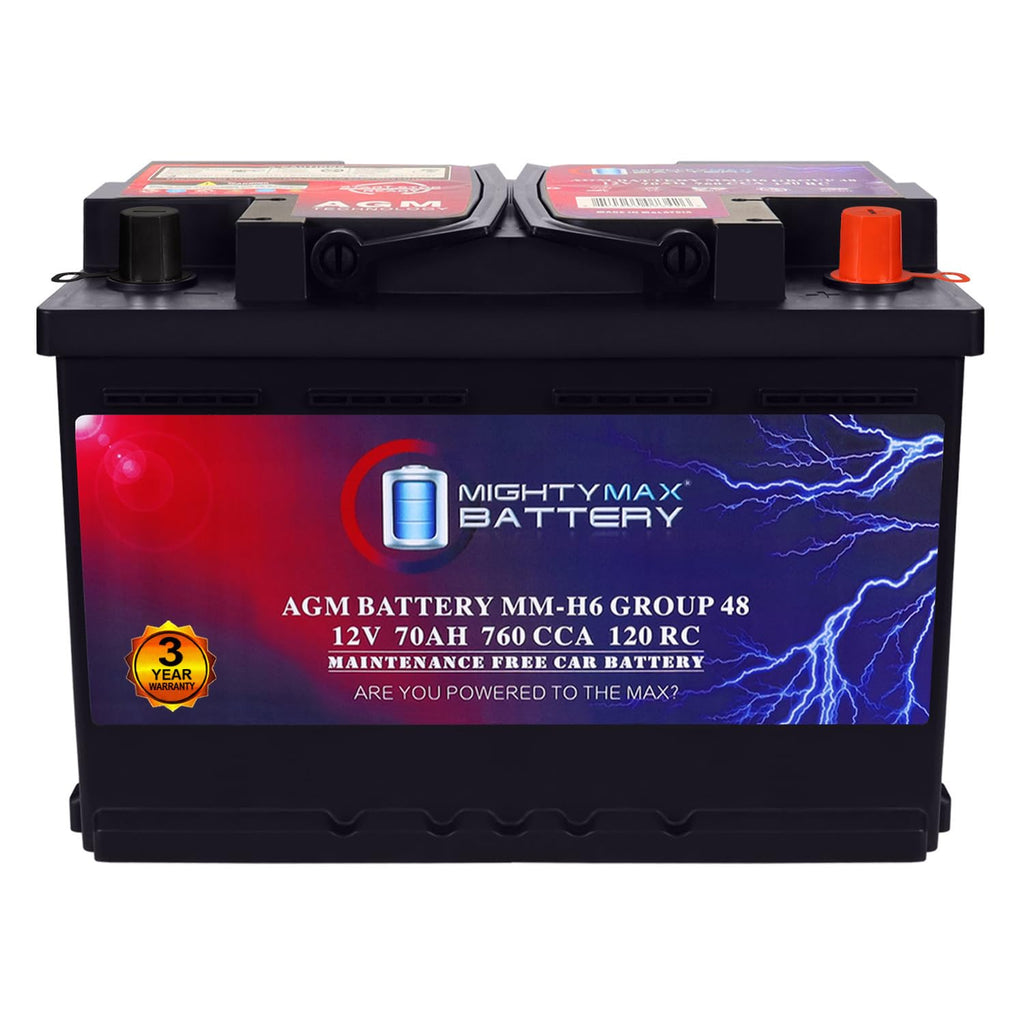 12V 70AH 760CCA Replacement Battery F488652