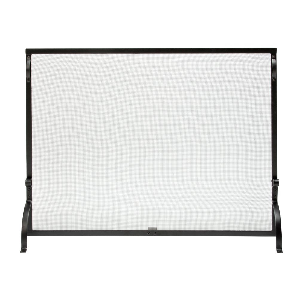 Medium Wrought Iron Fireplace Screen U219