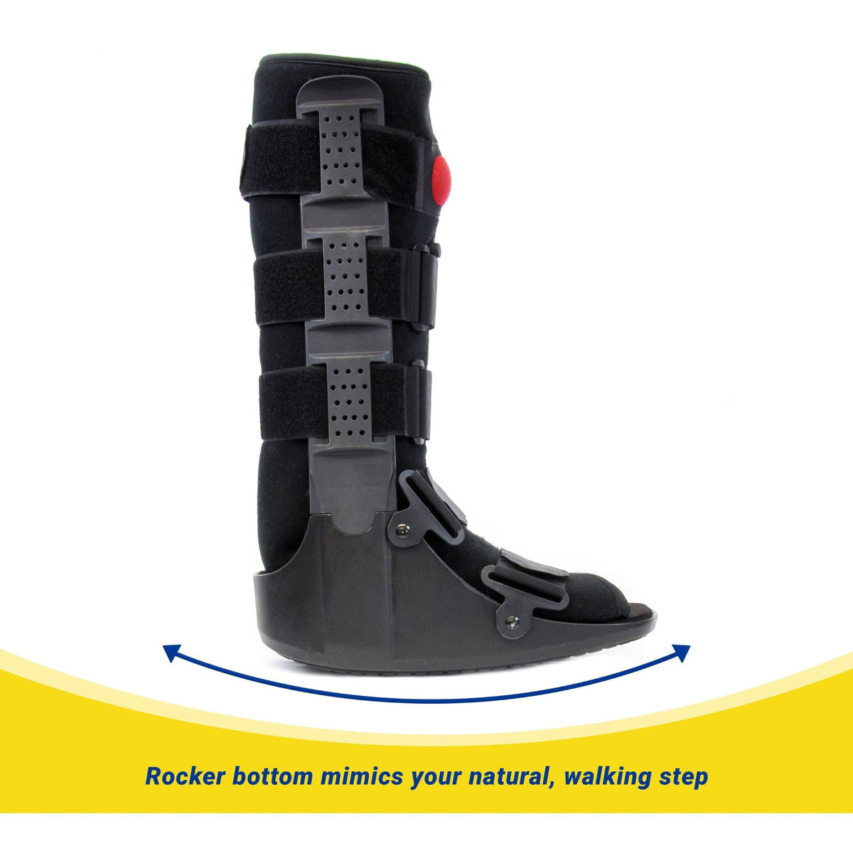 Tall Air CAM Walker Boot + Ankle & Foot Ice Pack Cold Wrap I681