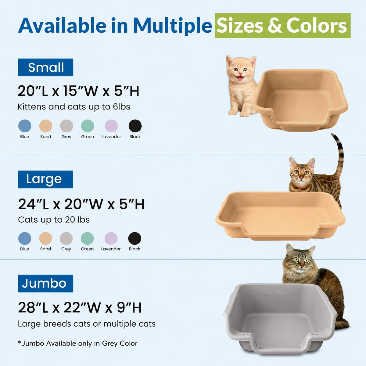 Large Cat Litter Box K609703