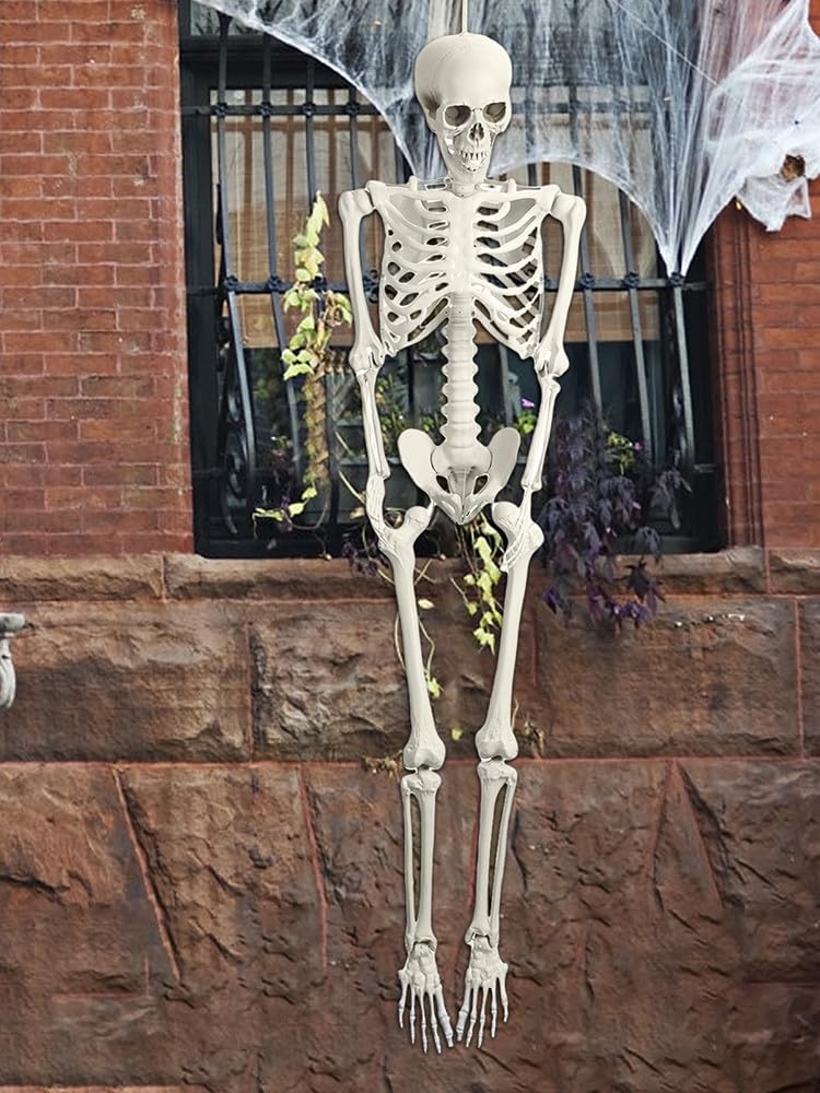 Halloween Skeleton Poseable Prop X9188
