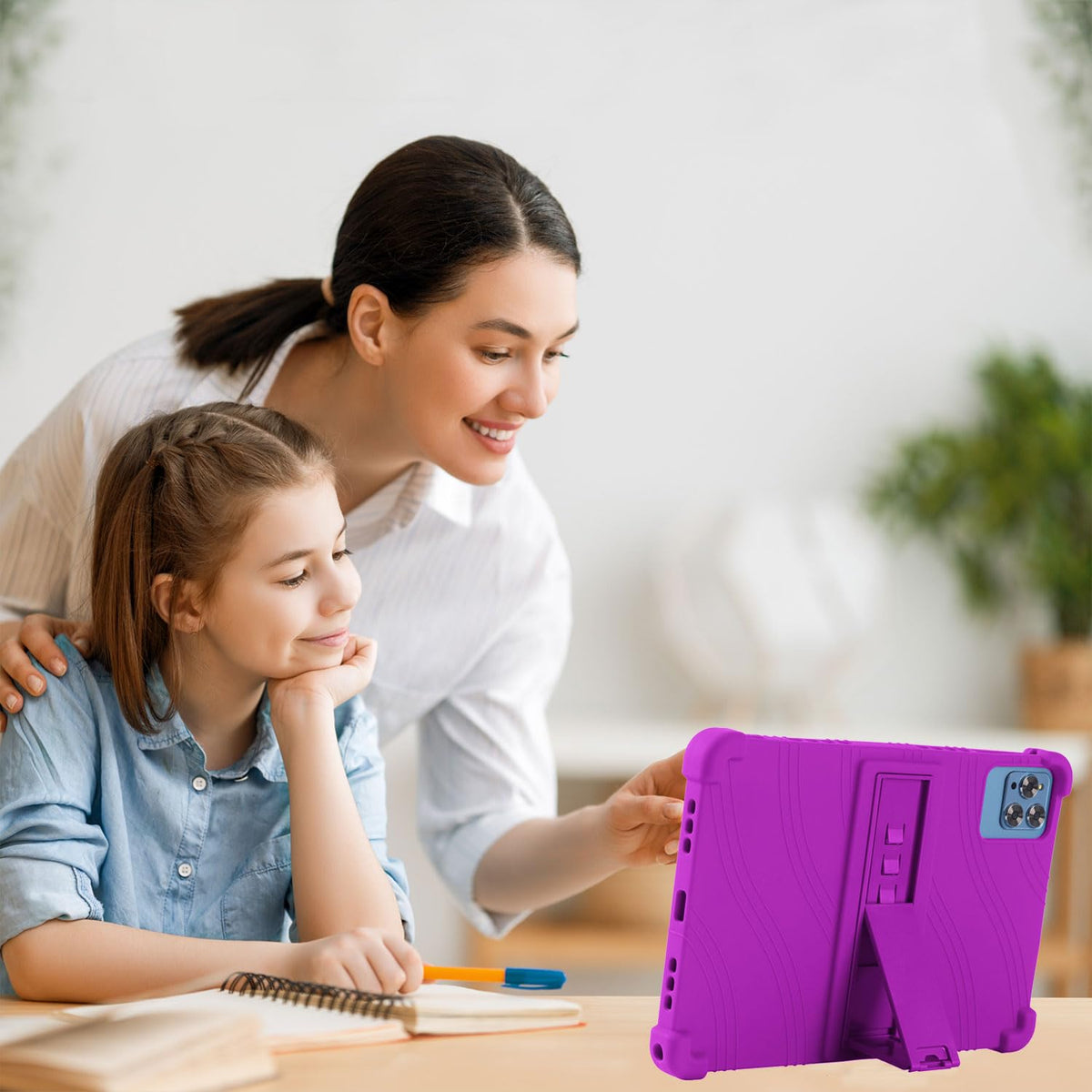 10 inch Android 14 Tablet Case with Stylus K55693