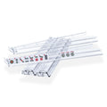 Clear Acrylic Mahjong Tile Rack and Pusher Set of 4 M513
