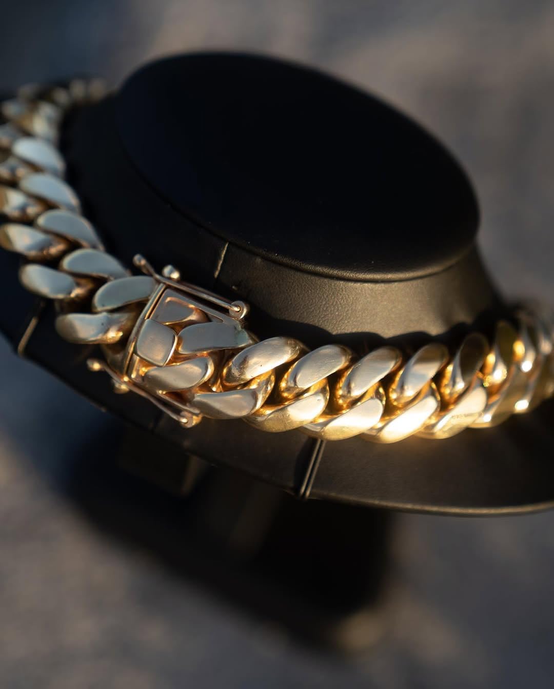 Stainless Steel Cuban Link Chain Necklace F673335