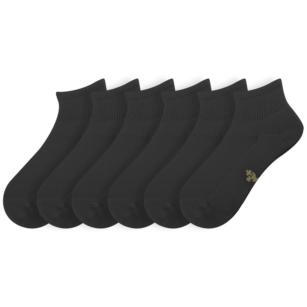 Bamboo Viscose Ankle Socks 6 Pairs W817