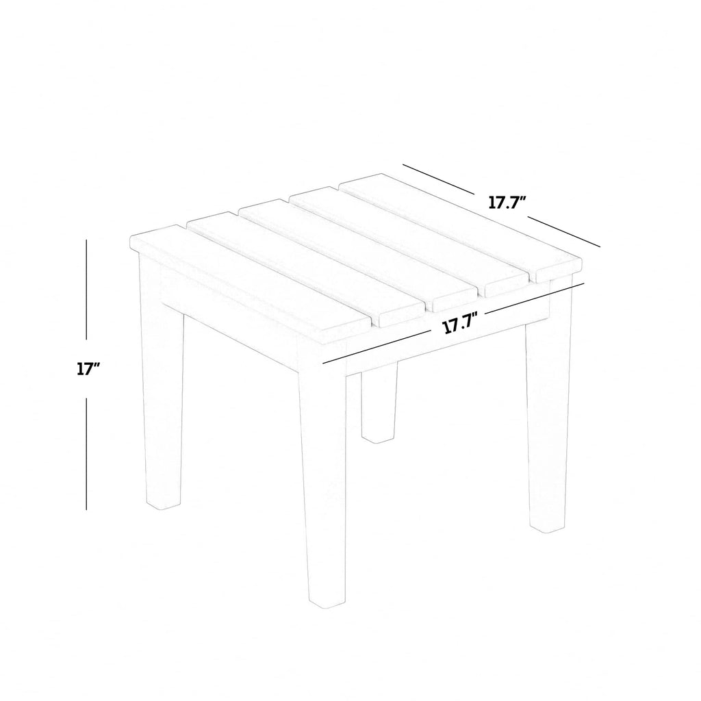 Outdoor Patio Modern Adirondack Side Table U217