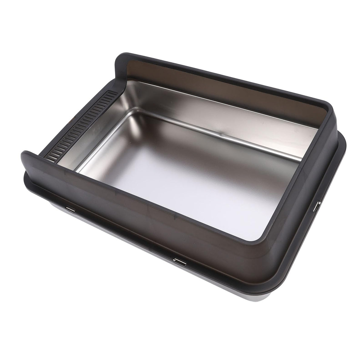 Stainless Steel Enclosed Cat Litter Box with Lid and Scoop L9818