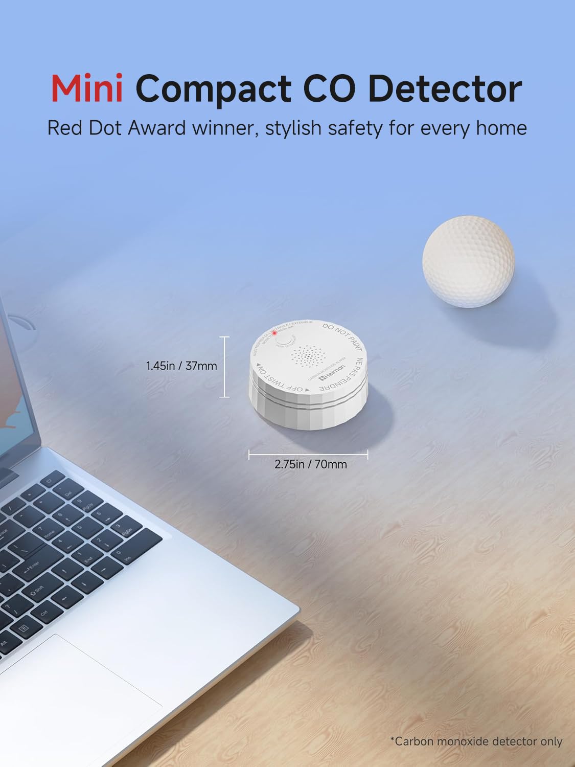 Carbon Monoxide Detectors 3 Pack L8359