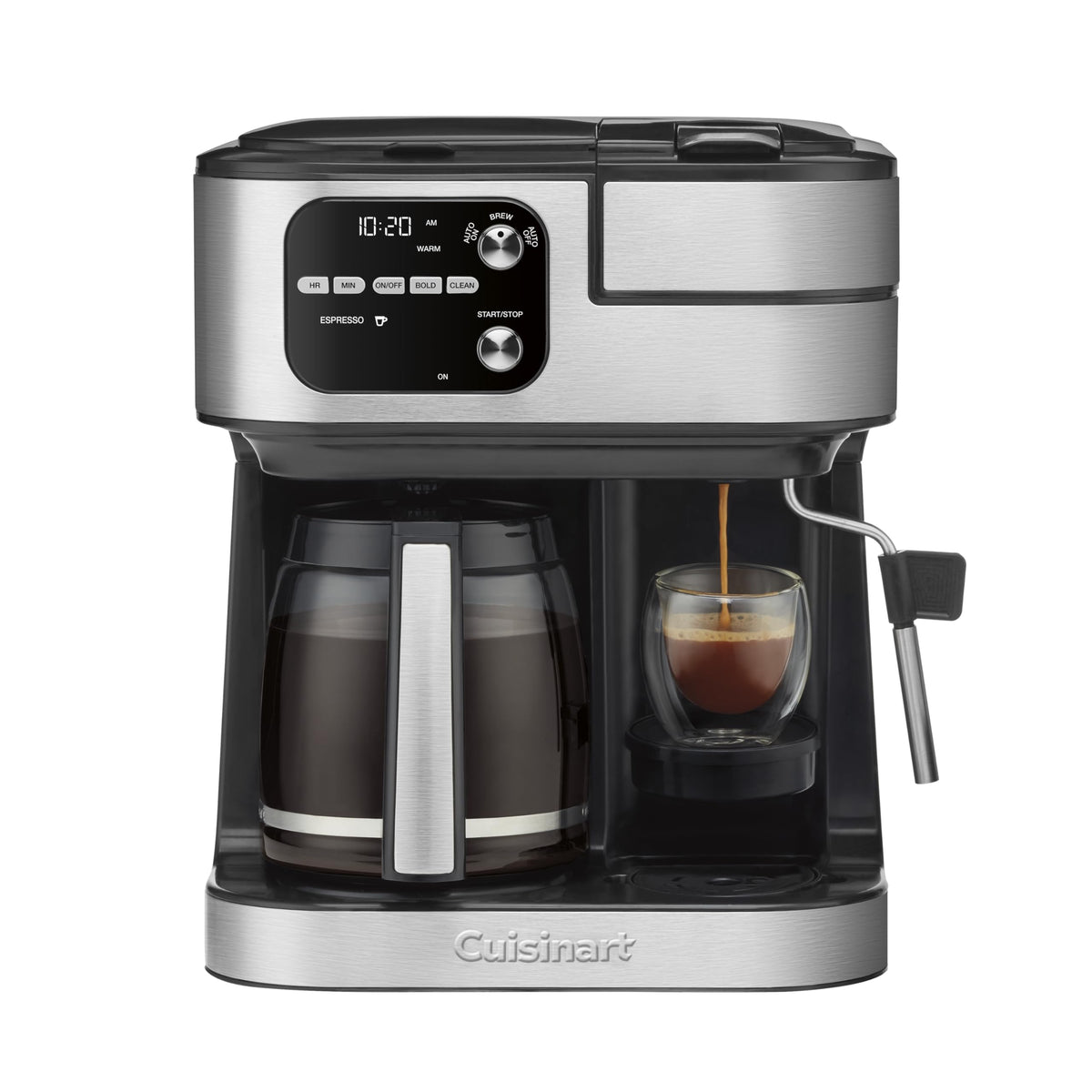 4-in-1 Coffee Maker with Three Brewing Sizes, Black N4811