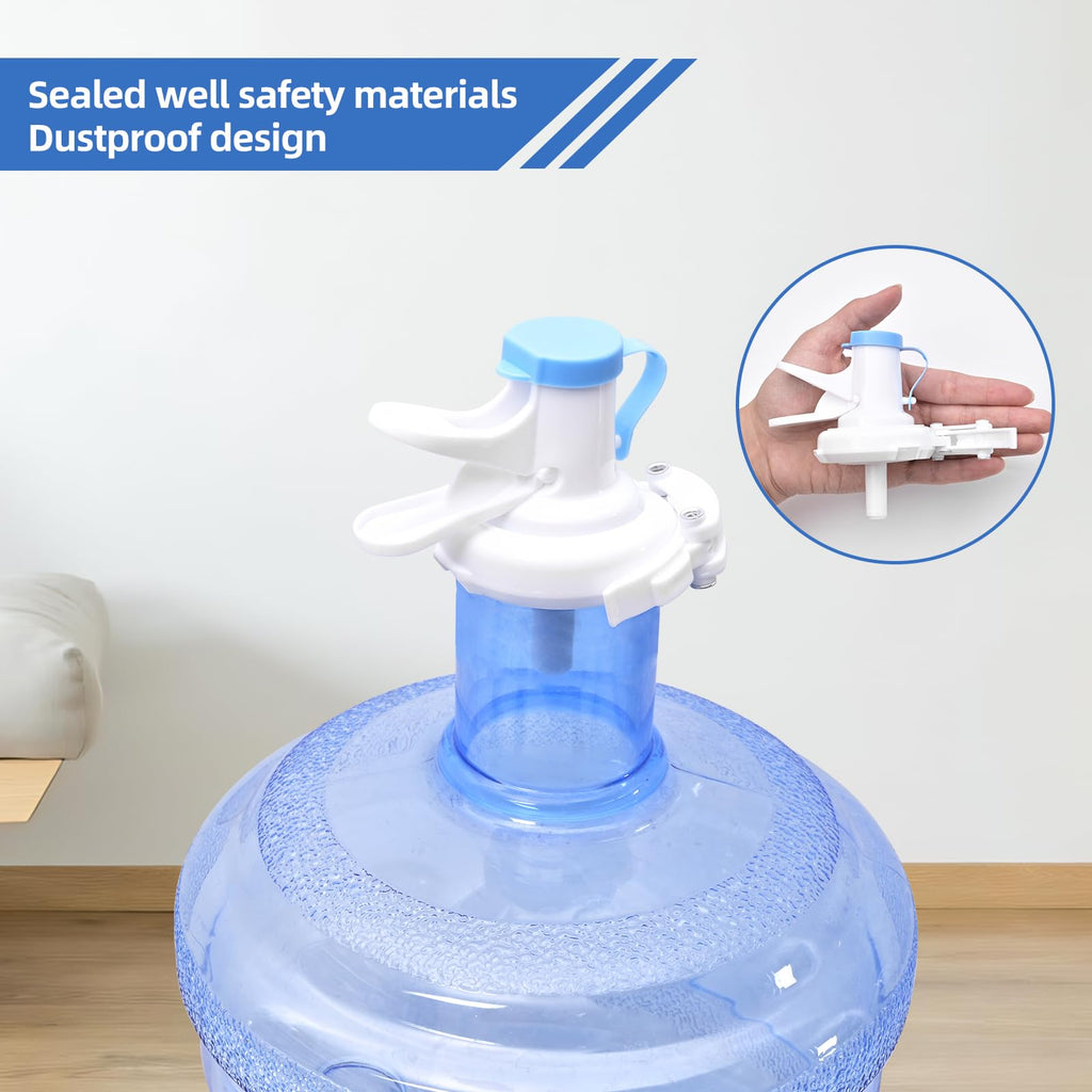5 Gallon Collapsible Water Jug Holder and 2 Dispenser Valves Q700433