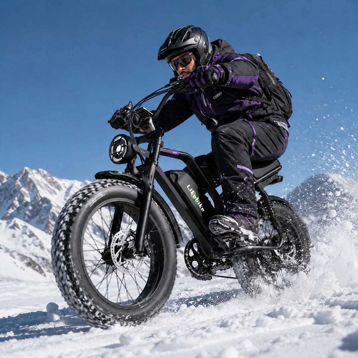1500W 80 Miles 48V 20AH Electric Bike K15373