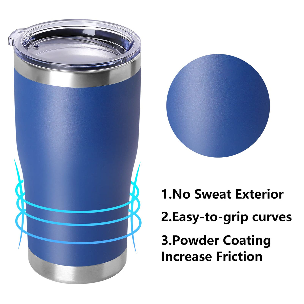 20oz Stainless Steel Insulated Tumbler K27724