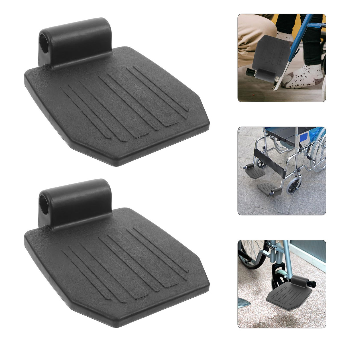 Replacement Wheelchair Footrest 2pcs Heavy Duty M98959