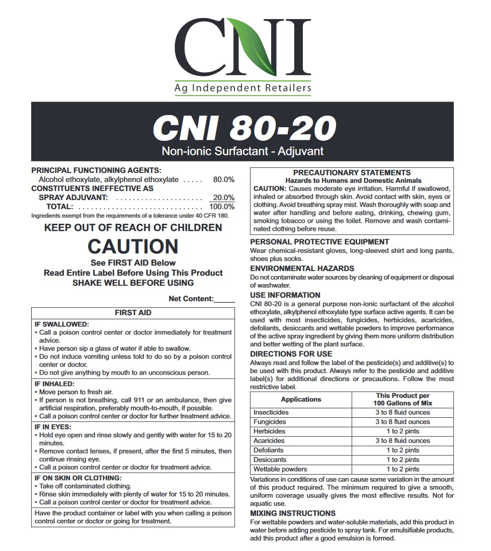 Non-Ionic Surfactant 1 Gallon N40983