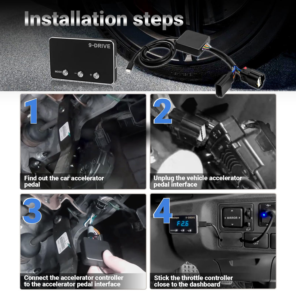 9 Drive Mode Throttle Response Controller V200032