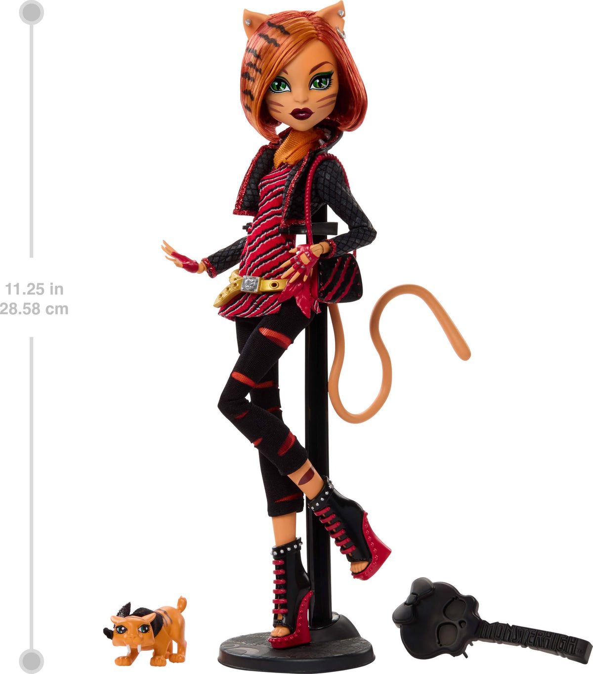 Monster High Doll with Doll Stand, Diary, and Pet K494