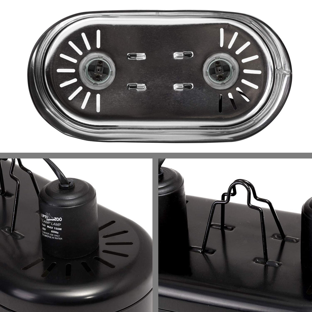 Dual Reptile Light Fixture L1219