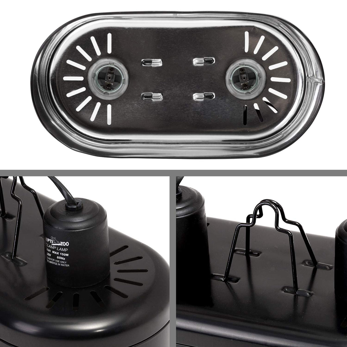 Dual Reptile Light Fixture L1219