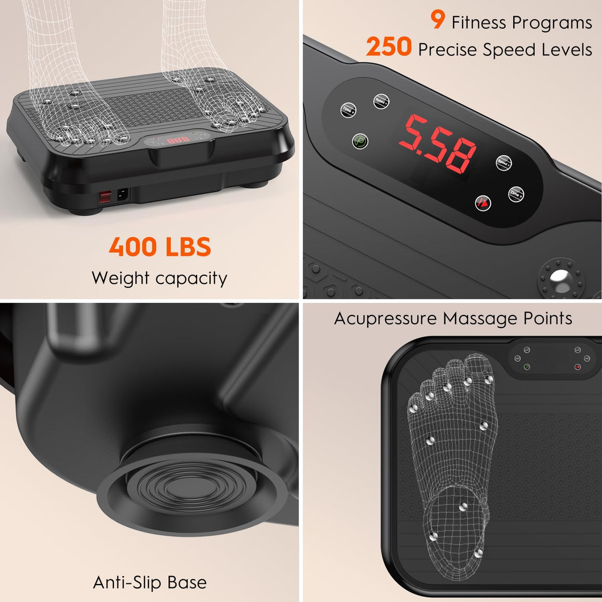 Vibration Plate Exercise Machine K986