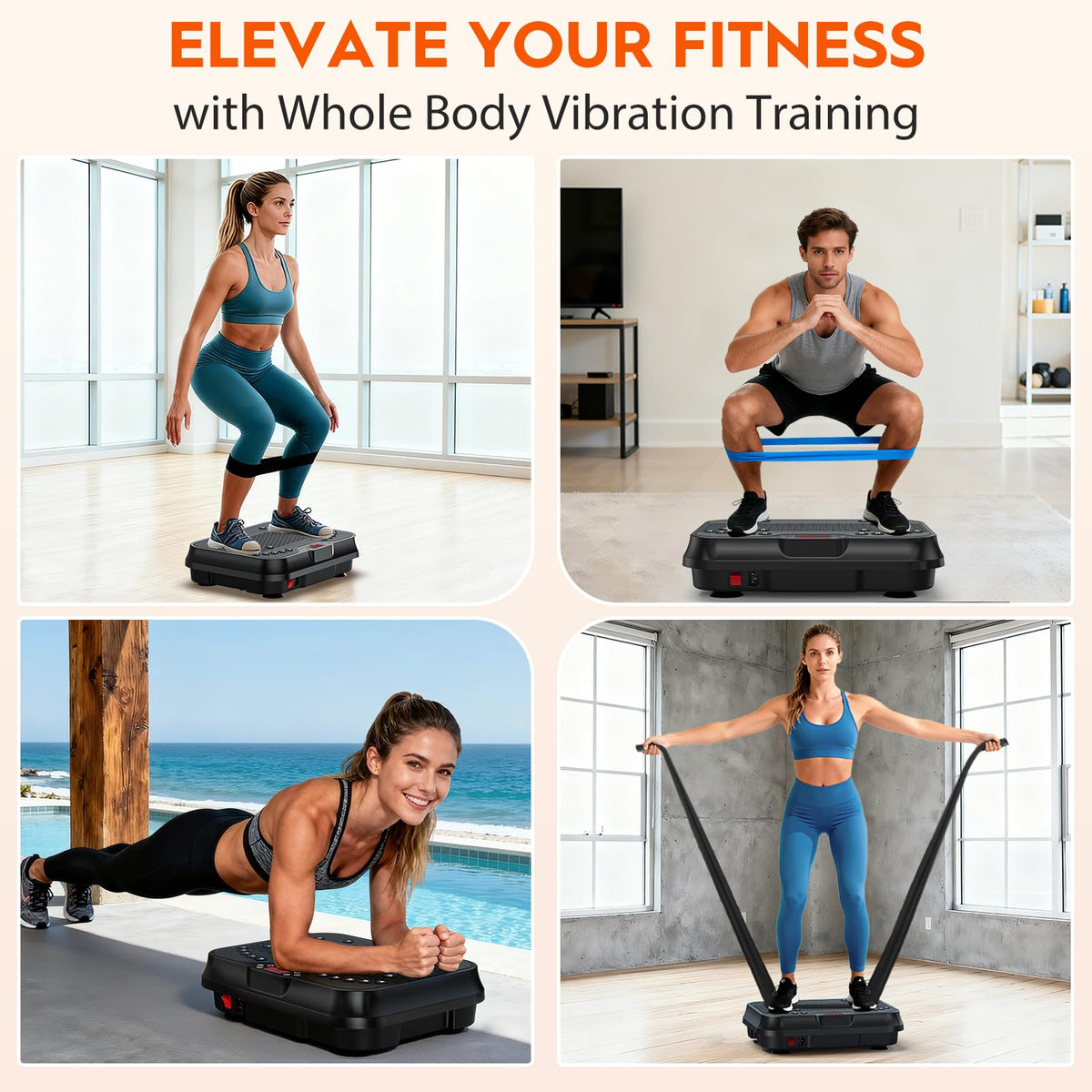 Vibration Plate Exercise Machine K986