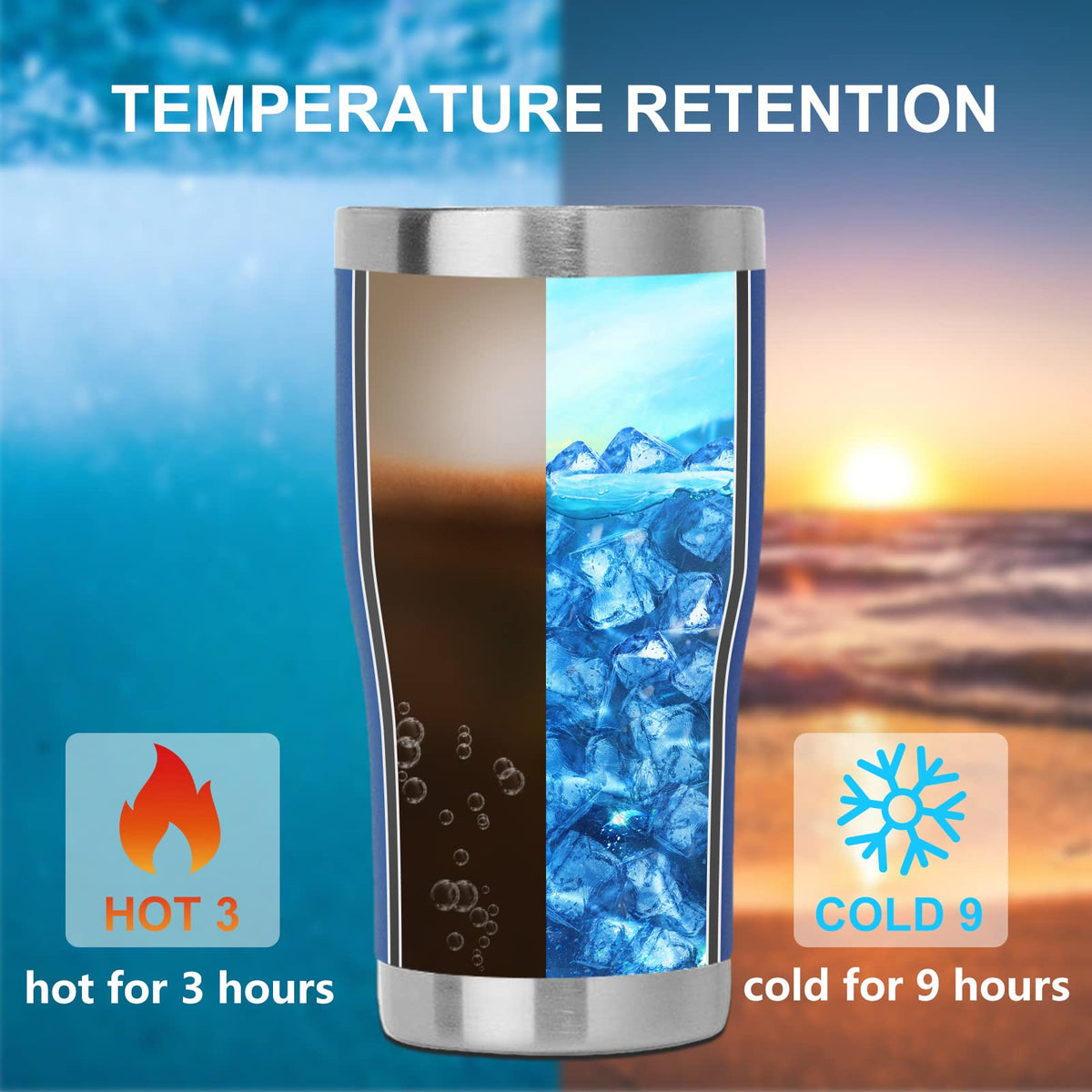 20oz Stainless Steel Insulated Tumbler K27724