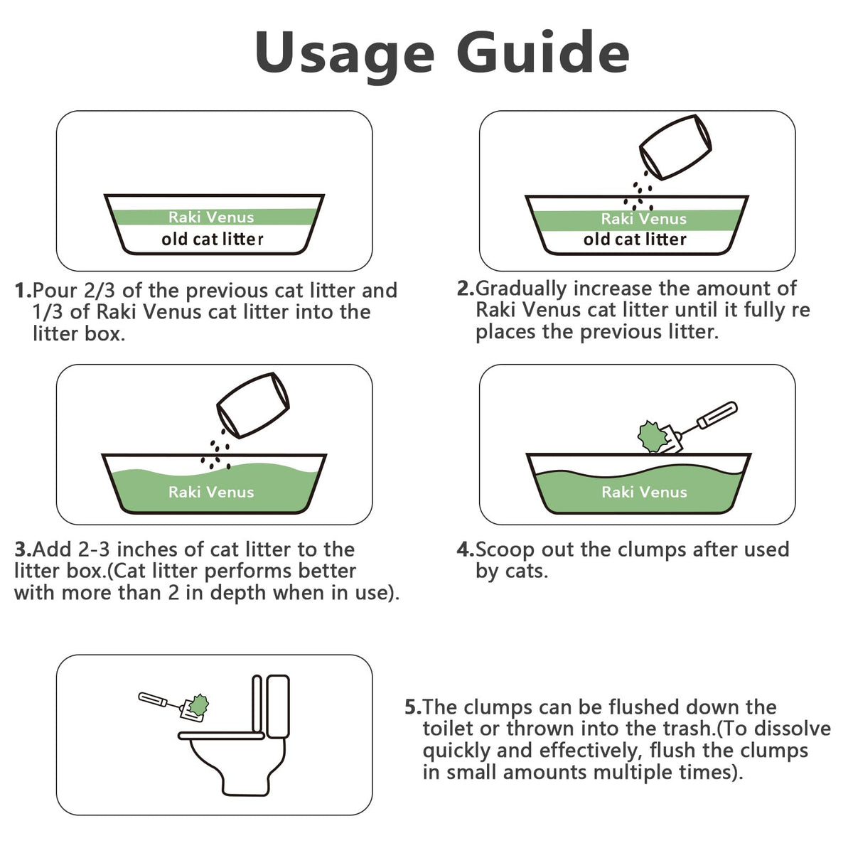Flushable Tofu Cat Litter 24LB A3534
