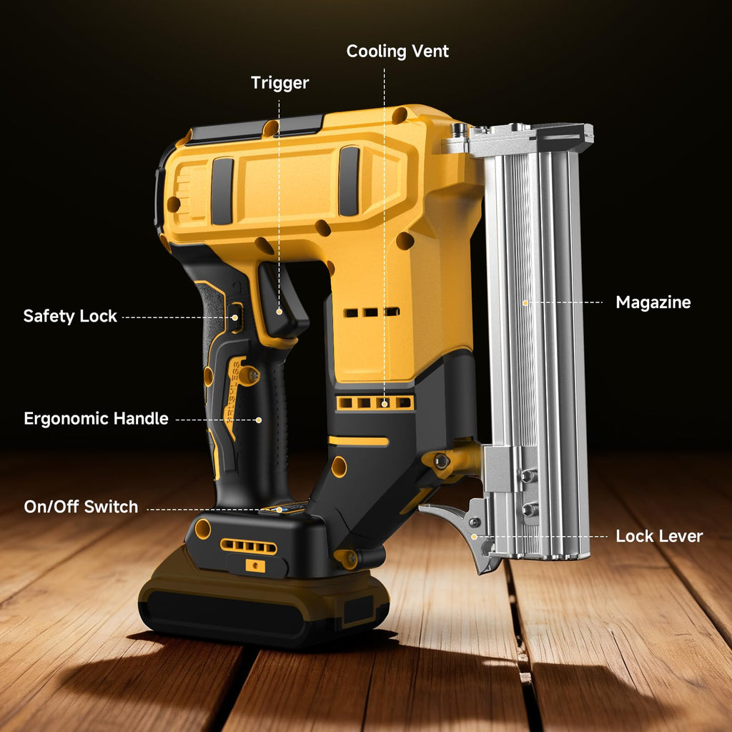 2-in-1 Cordless 18GA Nail Gun & Staple Gun O42986