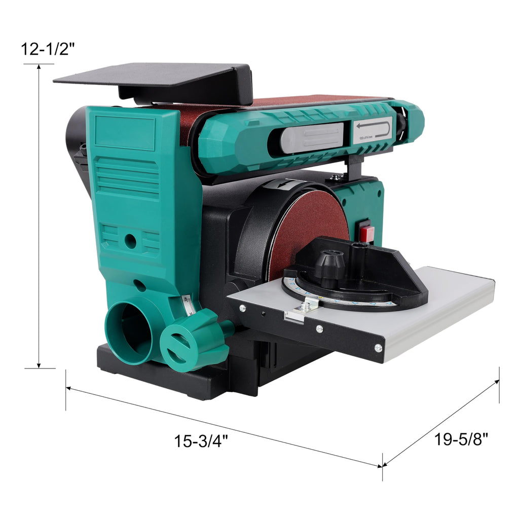 6" Disc & 4" x 36" Belt Benchtop Sander C2865