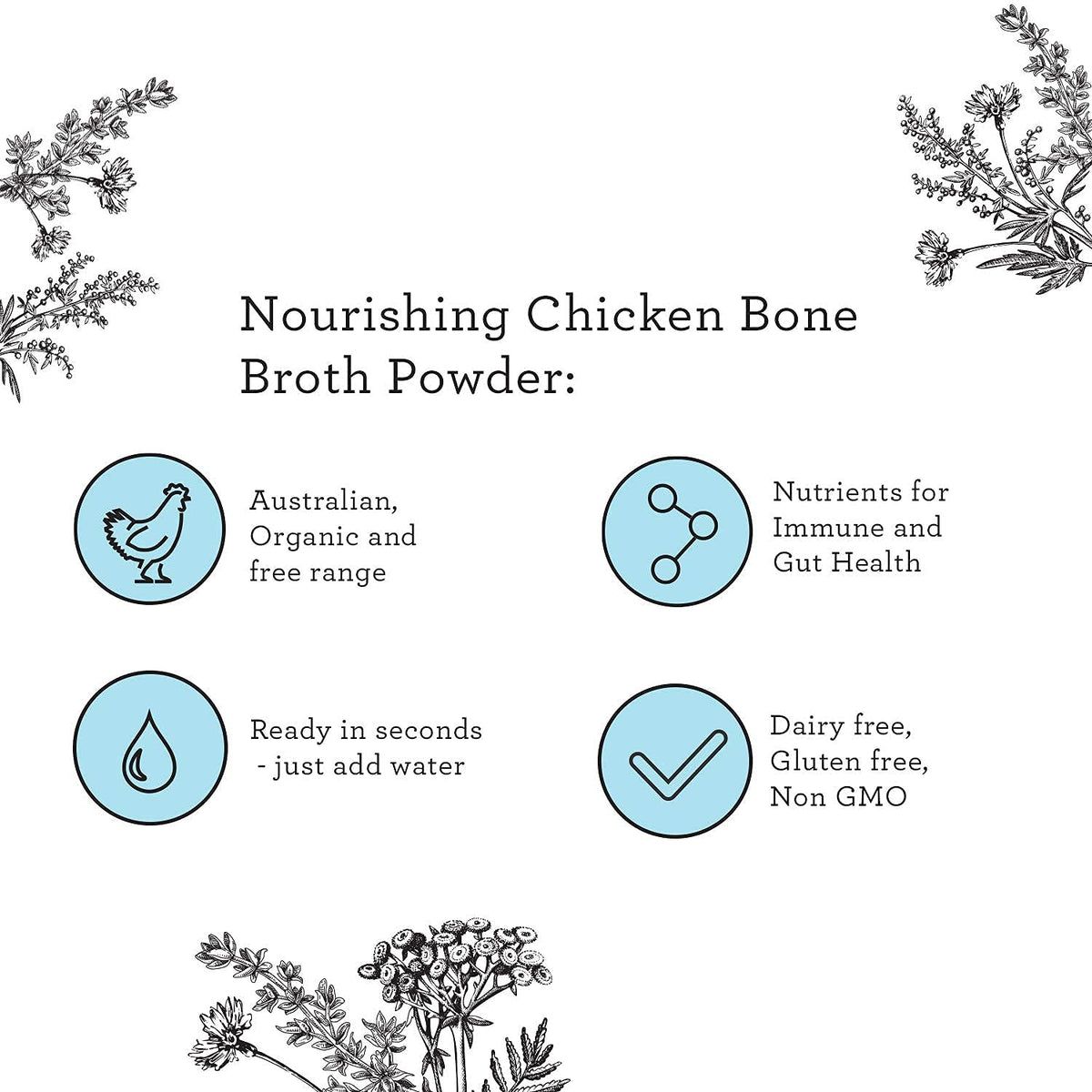 Chicken Bone Broth Soup Concentrate 3.5oz I92403