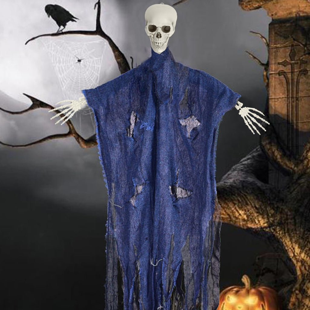 Halloween Skeleton Poseable Prop X9188