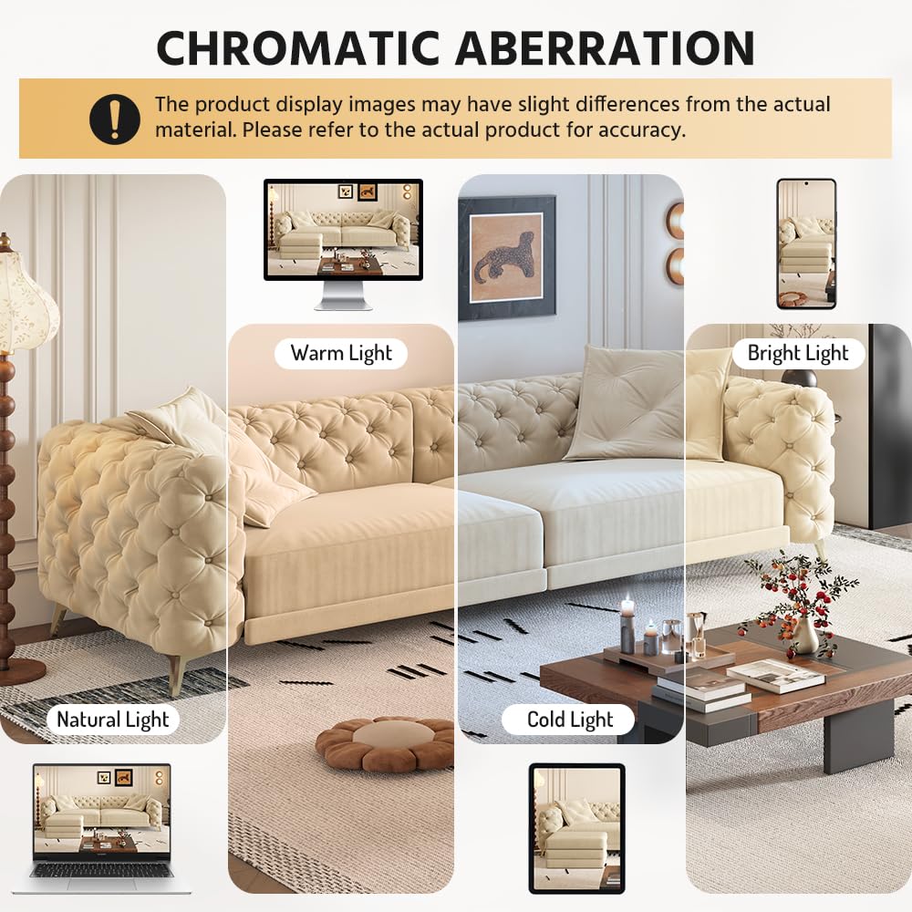 King Size Velvet Sleeper Sofa Bed D737639