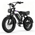 1500W 80 Miles 48V 20AH Electric Bike K15373