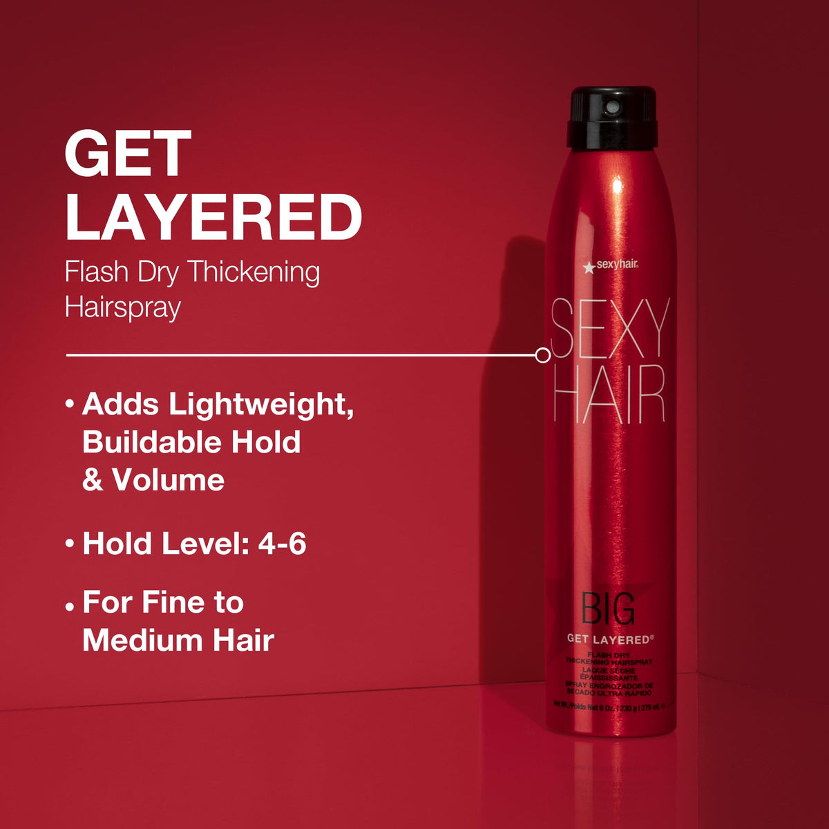 8 Oz Thickening Hairspray F9441