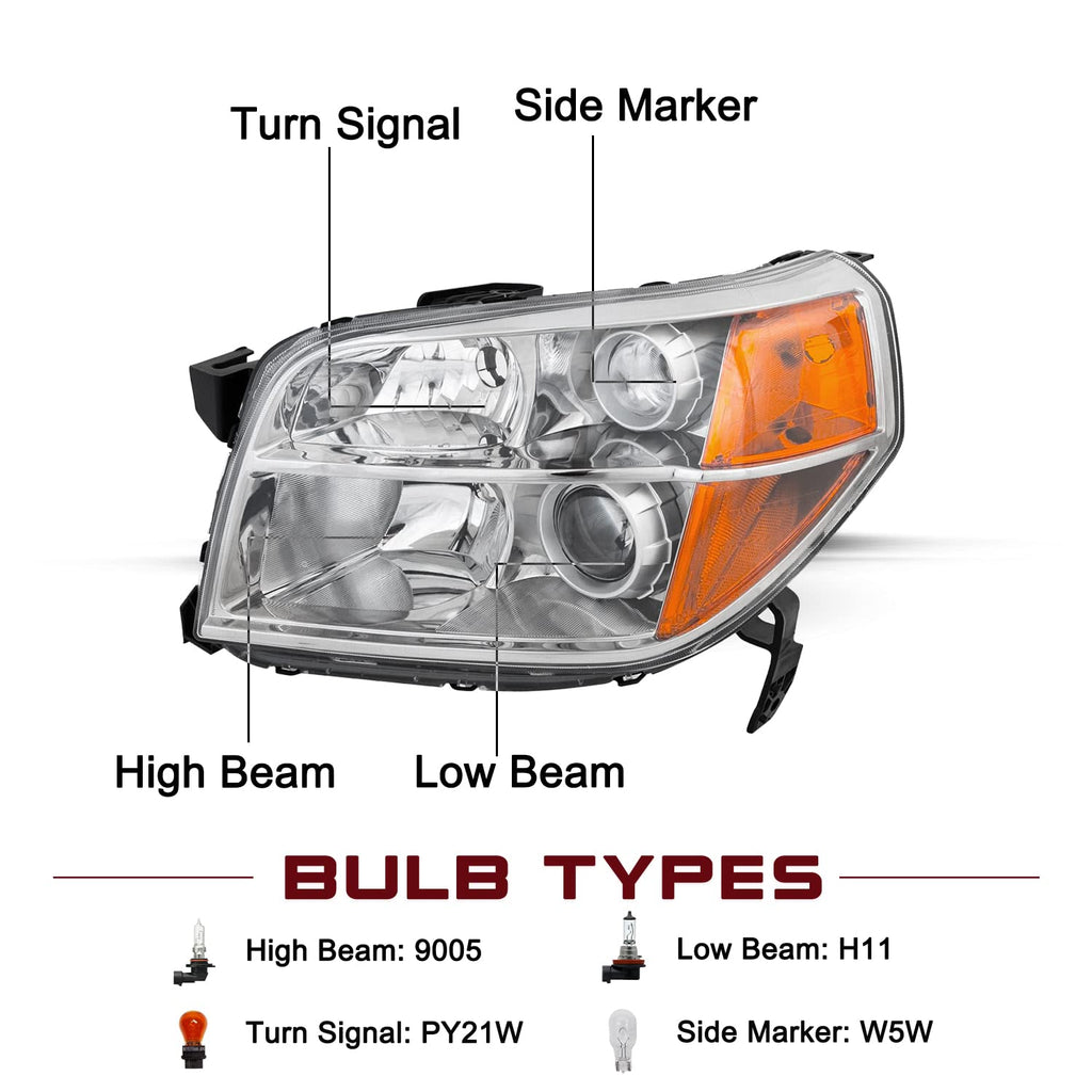 Headlight Assembly Pair A9264