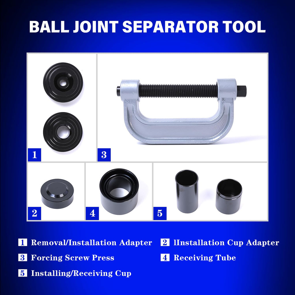 10PC Ball Joint Removal Tool Kit T905973