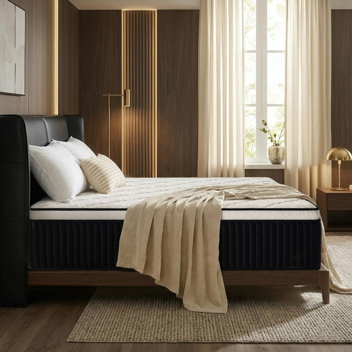 12 Inch Medium Firm Hybrid Mattress N56448
