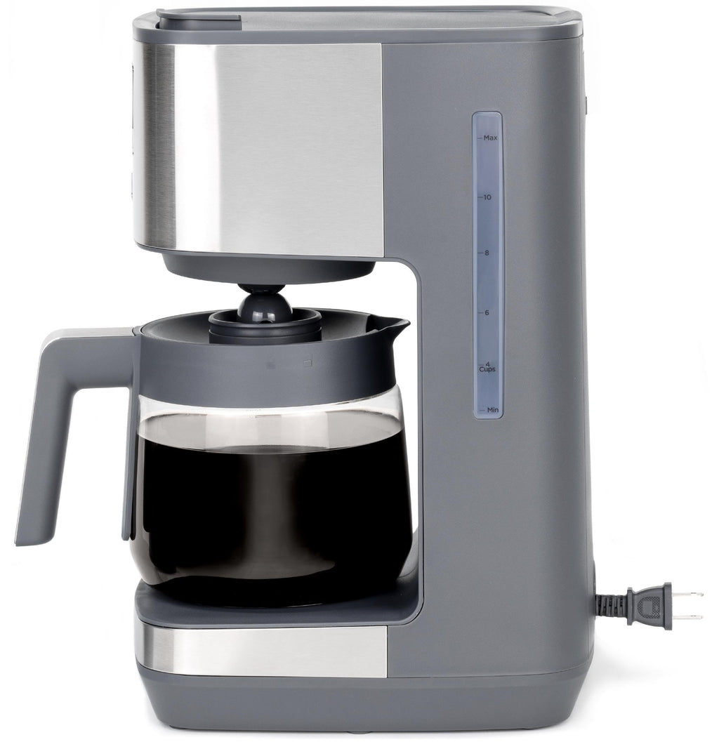 12-Cup Stainless Steel Drip Coffee Maker with Timer Y820
